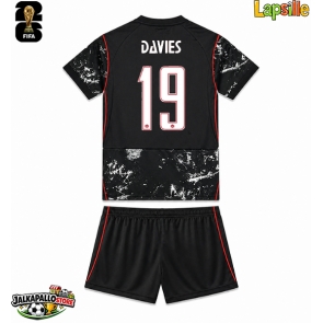 Kanada Alphonso Davies #19 Vieraspaita Lapsille MM-kisat 2026 Lyhythihainen (+ shortsit)